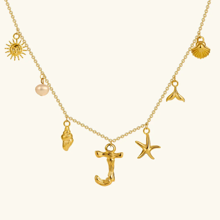 Saldonia  Ocean Initial Necklace