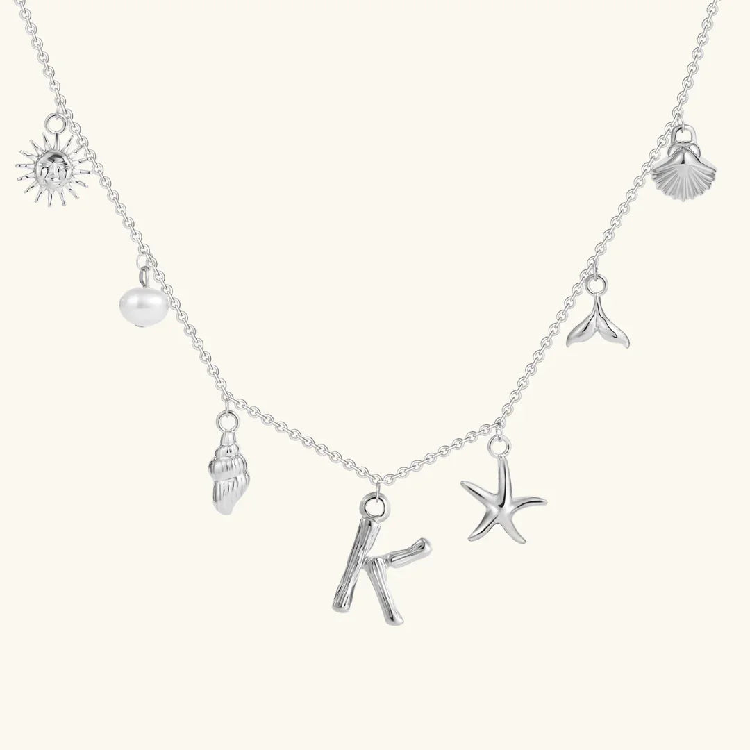 Saldonia  Ocean Initial Necklace