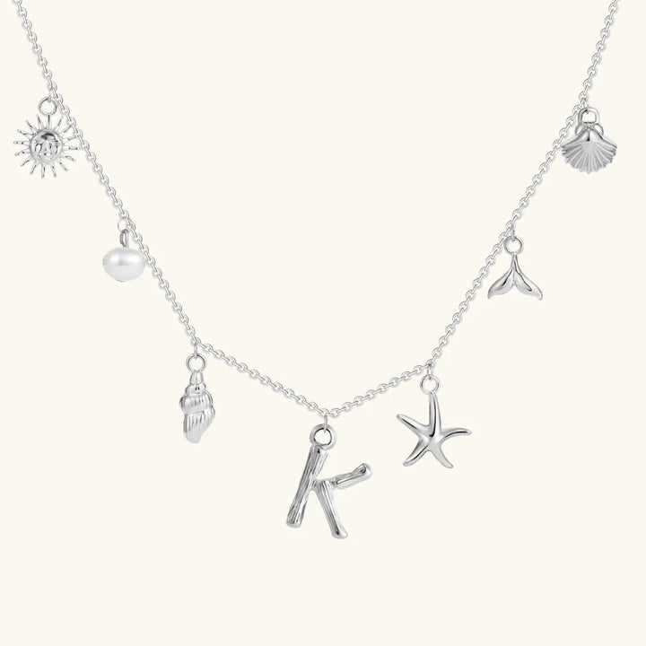 Saldonia  Ocean Initial Necklace