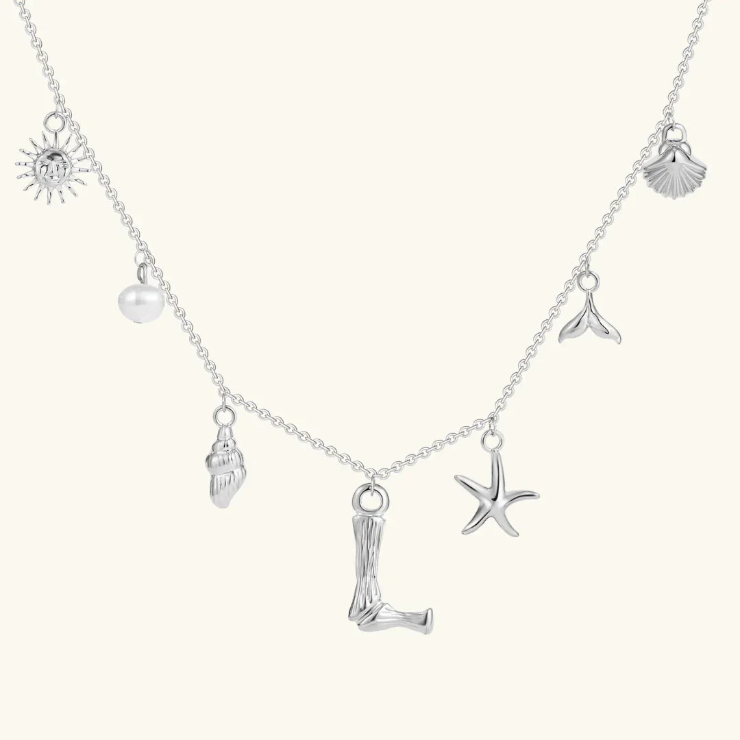 Saldonia  Ocean Initial Necklace