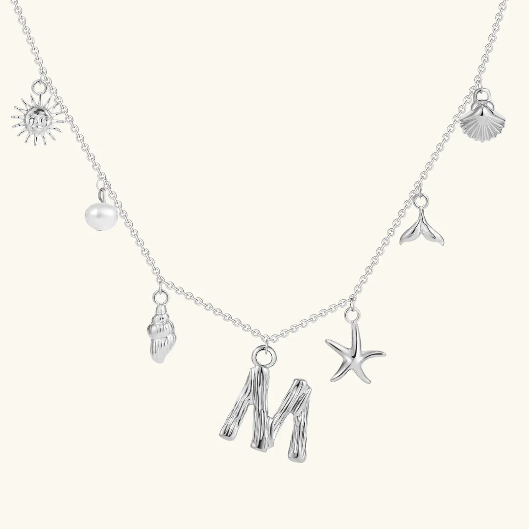 Saldonia  Ocean Initial Necklace