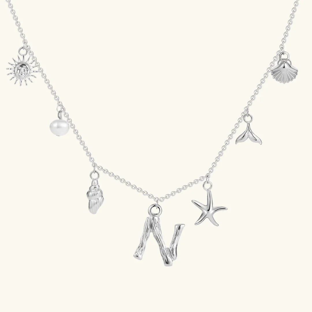 Saldonia  Ocean Initial Necklace