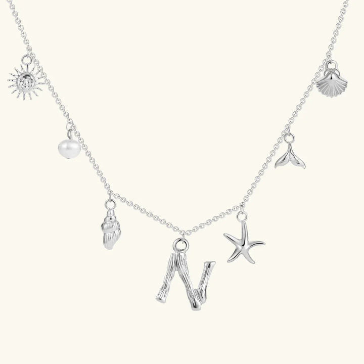 Saldonia  Ocean Initial Necklace