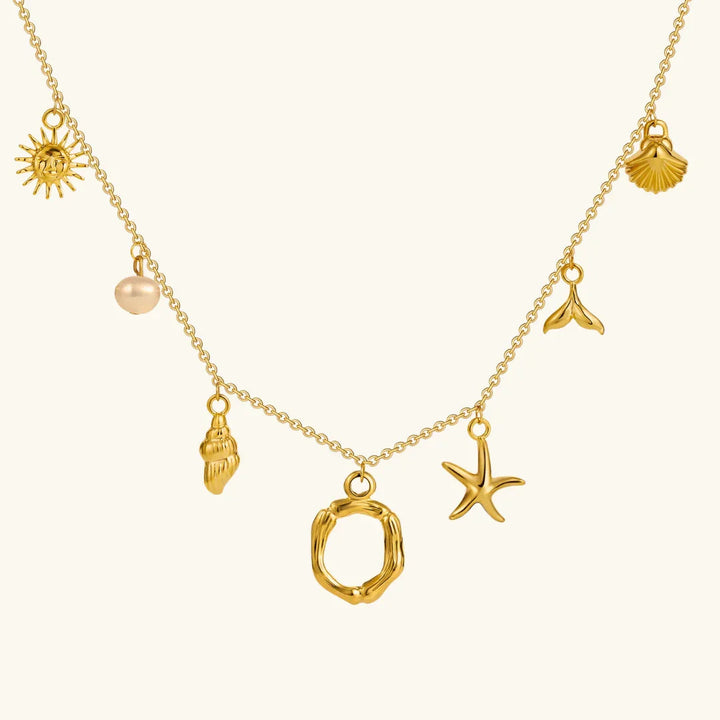 Saldonia  Ocean Initial Necklace