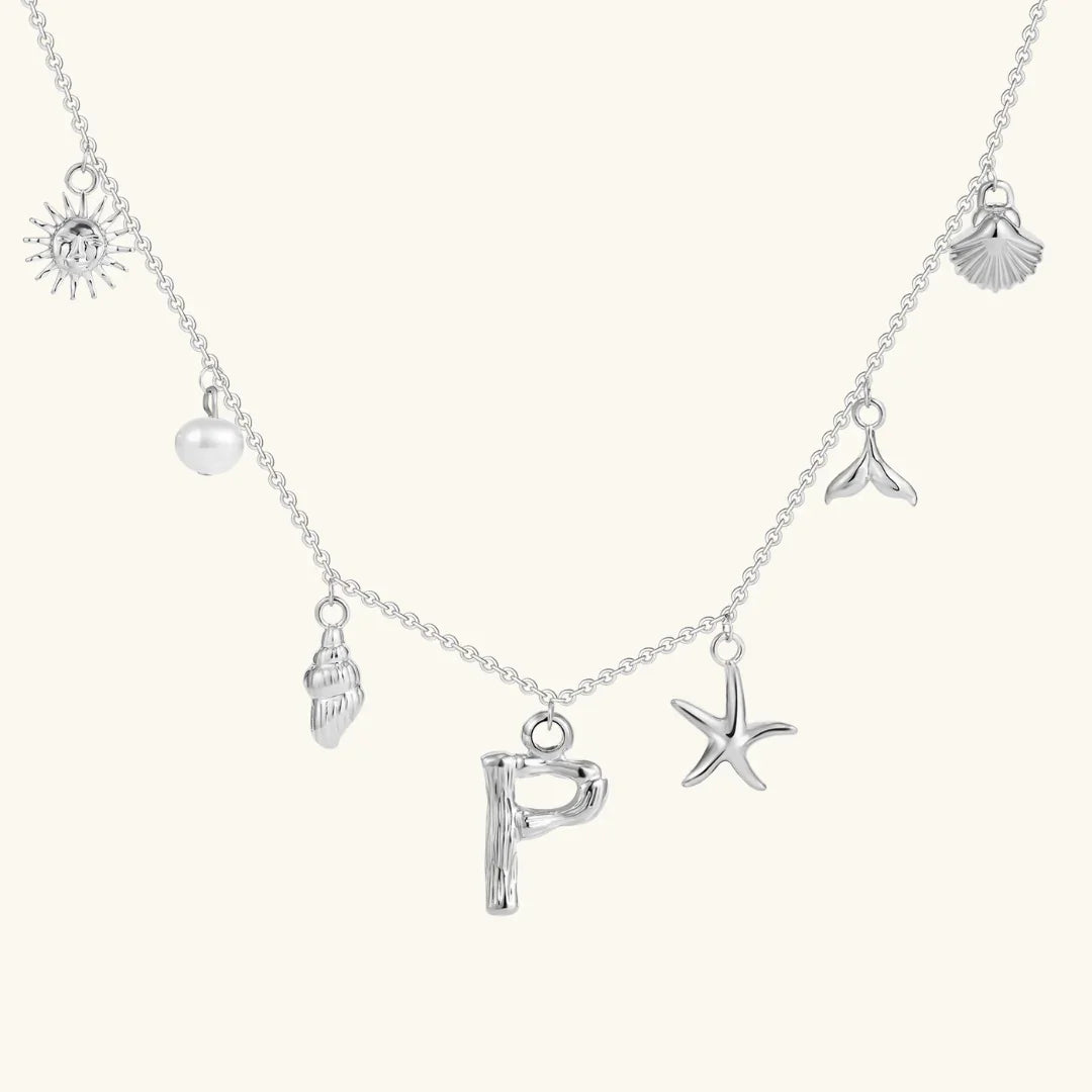 Saldonia  Ocean Initial Necklace
