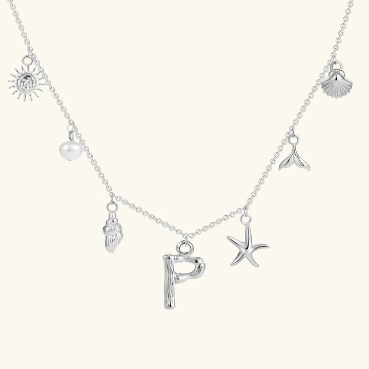 Saldonia  Ocean Initial Necklace