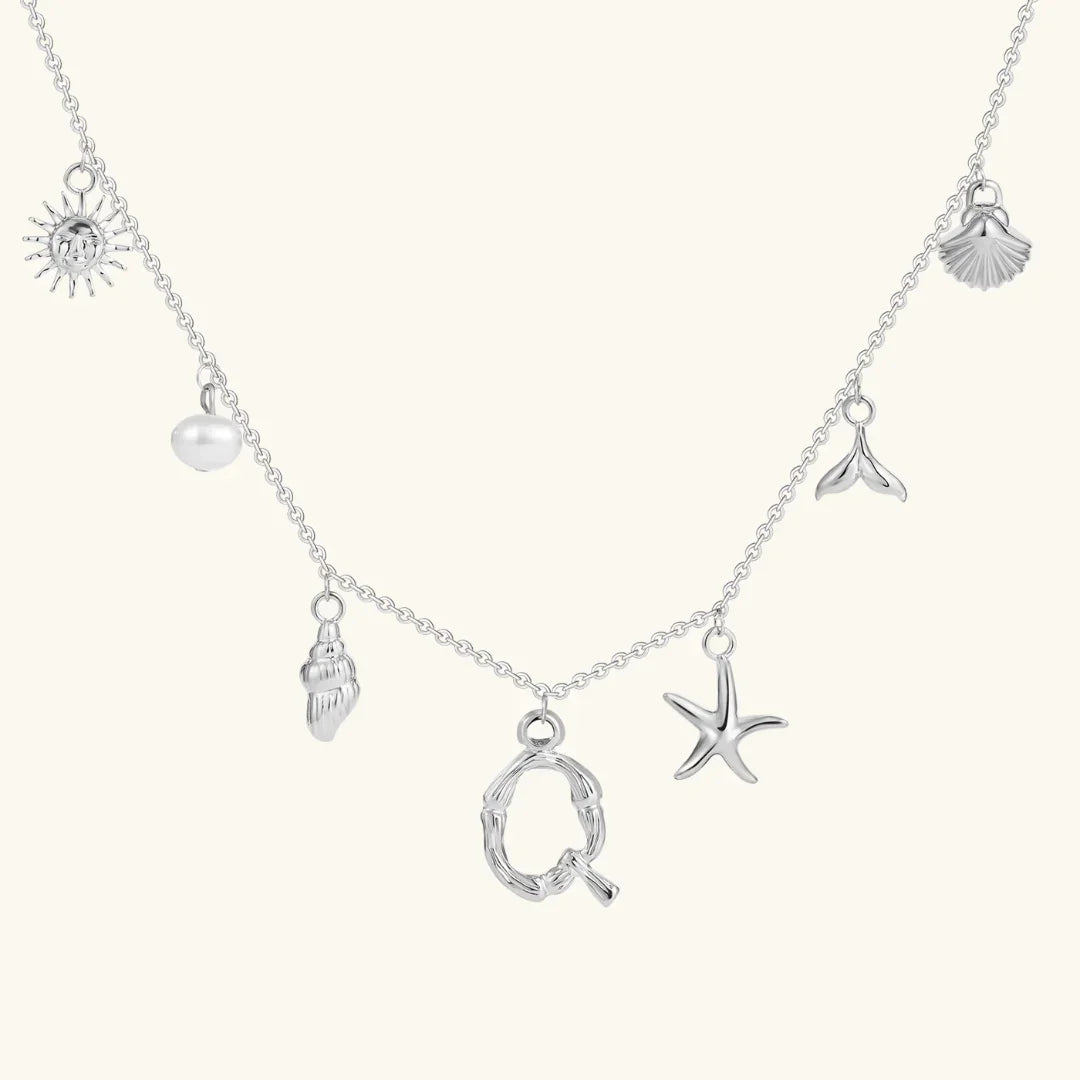 Saldonia  Ocean Initial Necklace