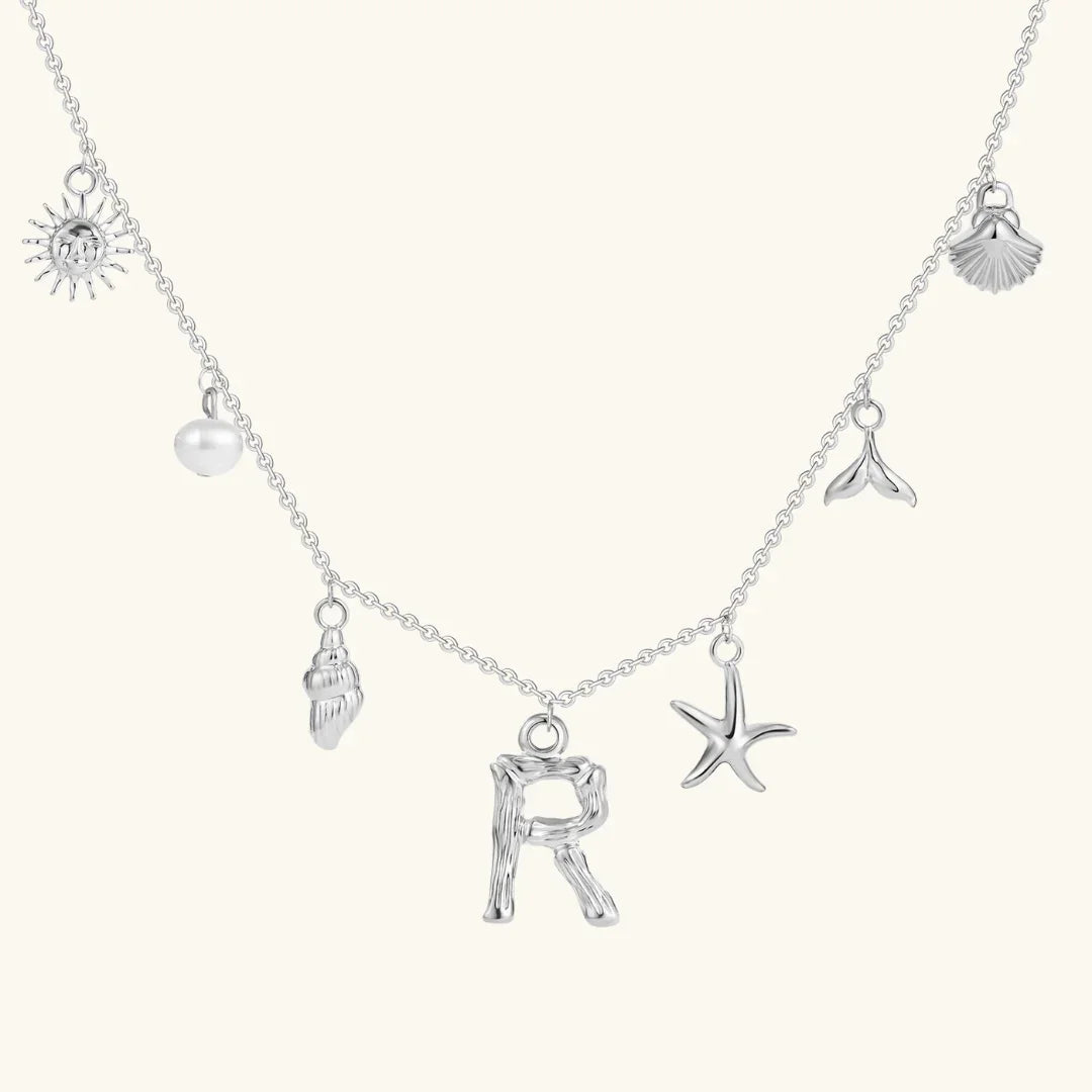 Saldonia  Ocean Initial Necklace