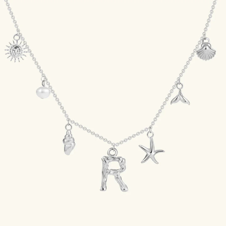 Saldonia  Ocean Initial Necklace