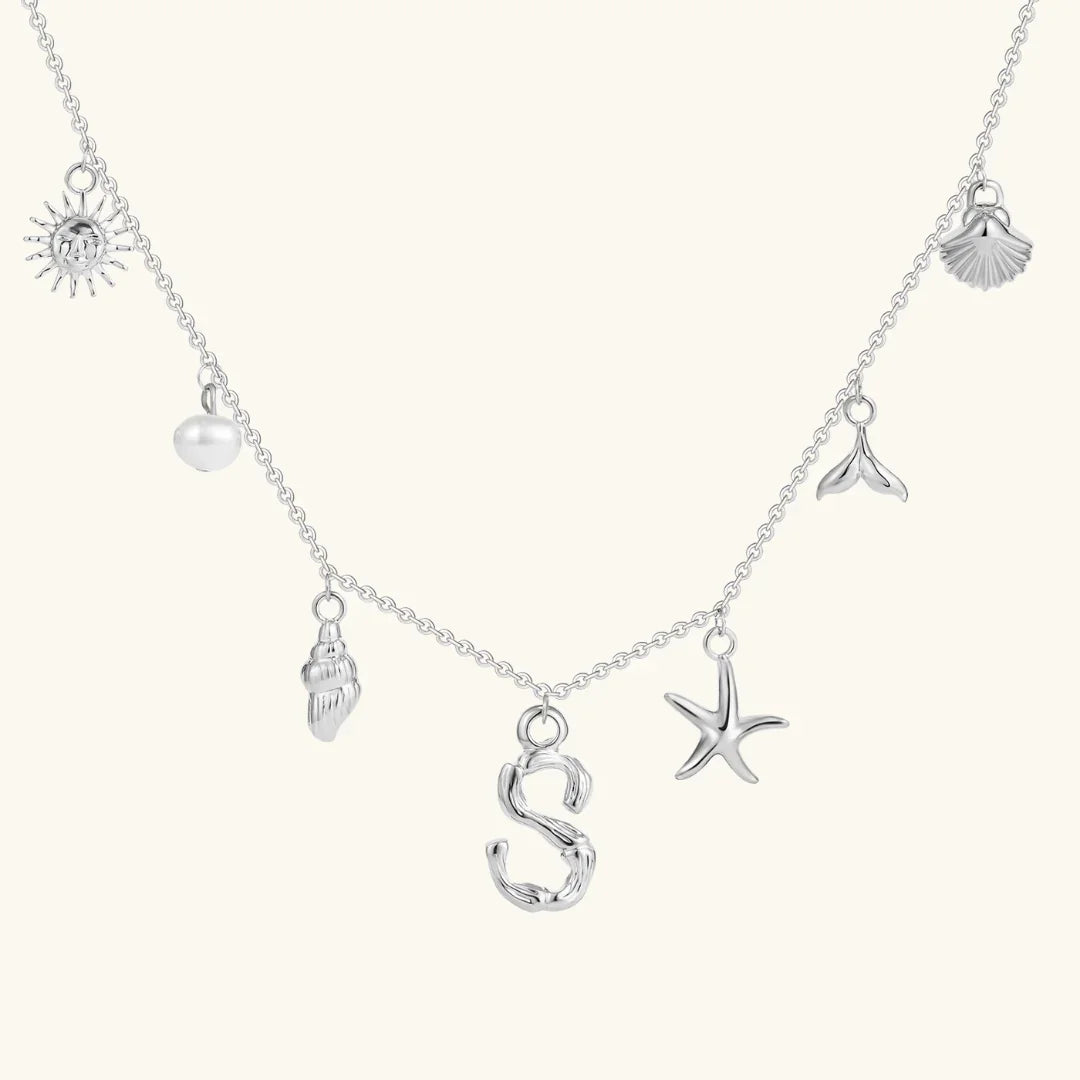 Saldonia  Ocean Initial Necklace