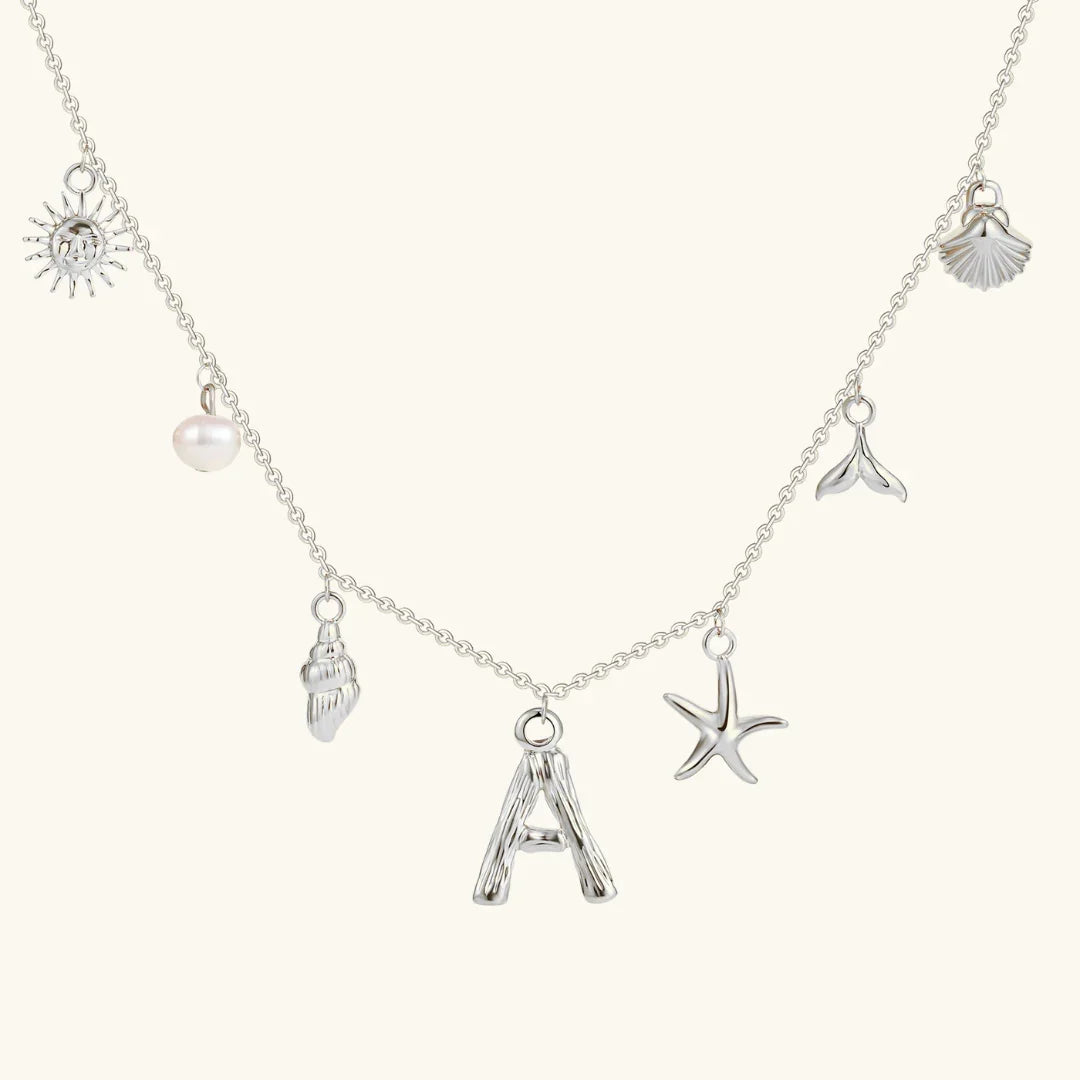 Saldonia  Ocean Initial Necklace