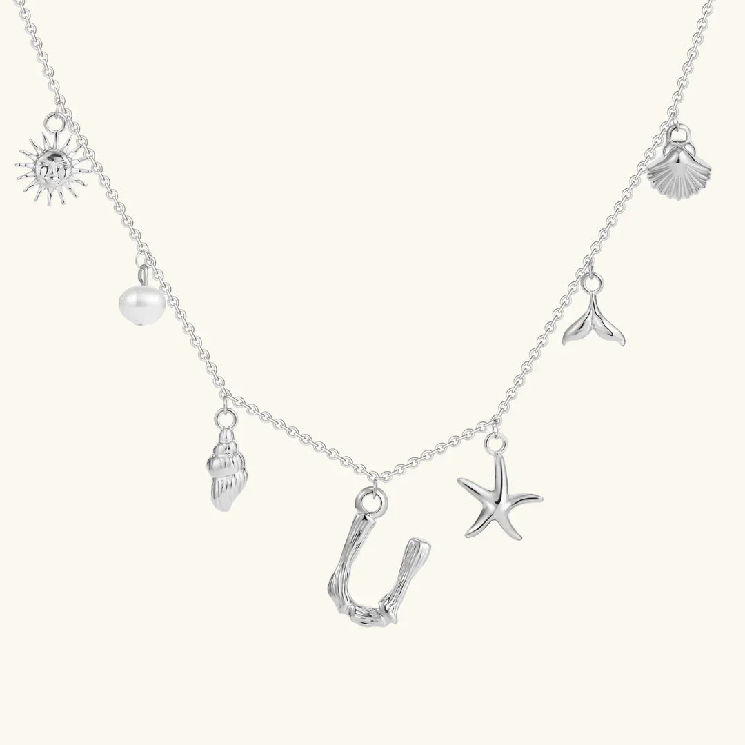 Saldonia  Ocean Initial Necklace