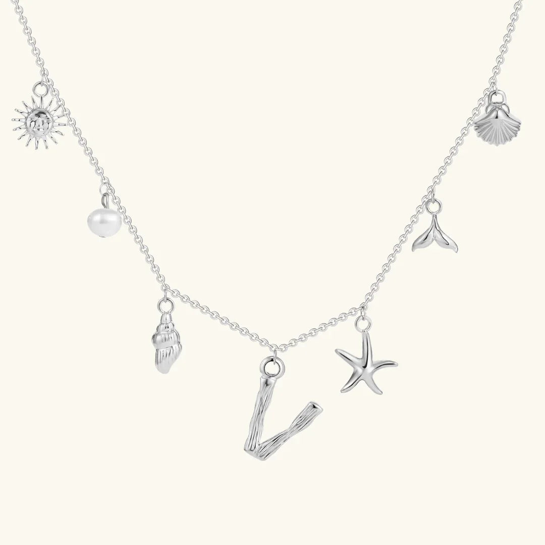 Saldonia  Ocean Initial Necklace