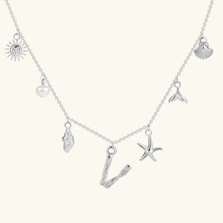 Saldonia  Ocean Initial Necklace