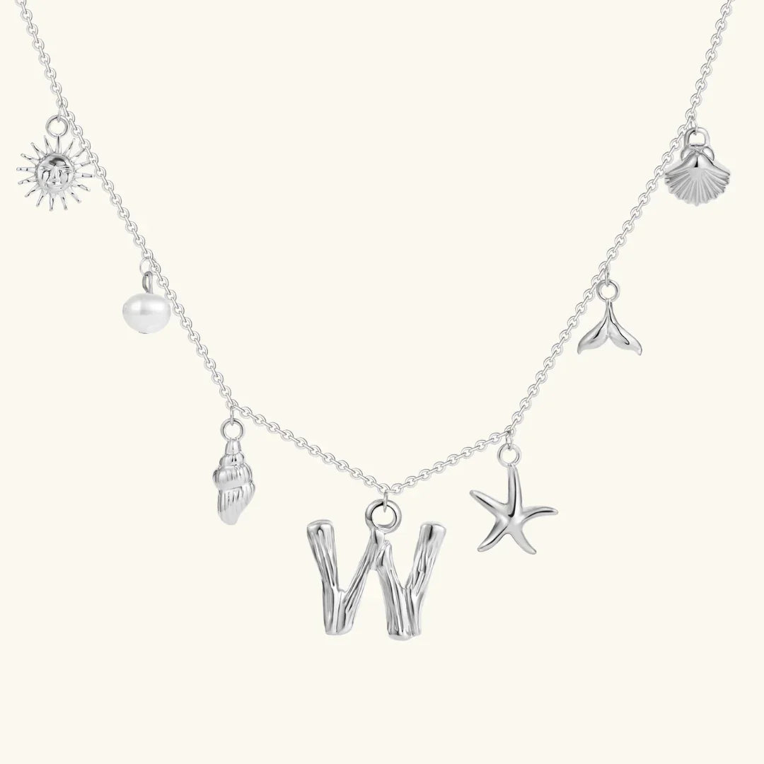 Saldonia  Ocean Initial Necklace