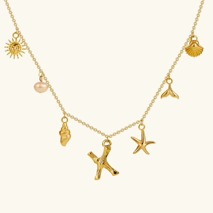 Saldonia  Ocean Initial Necklace