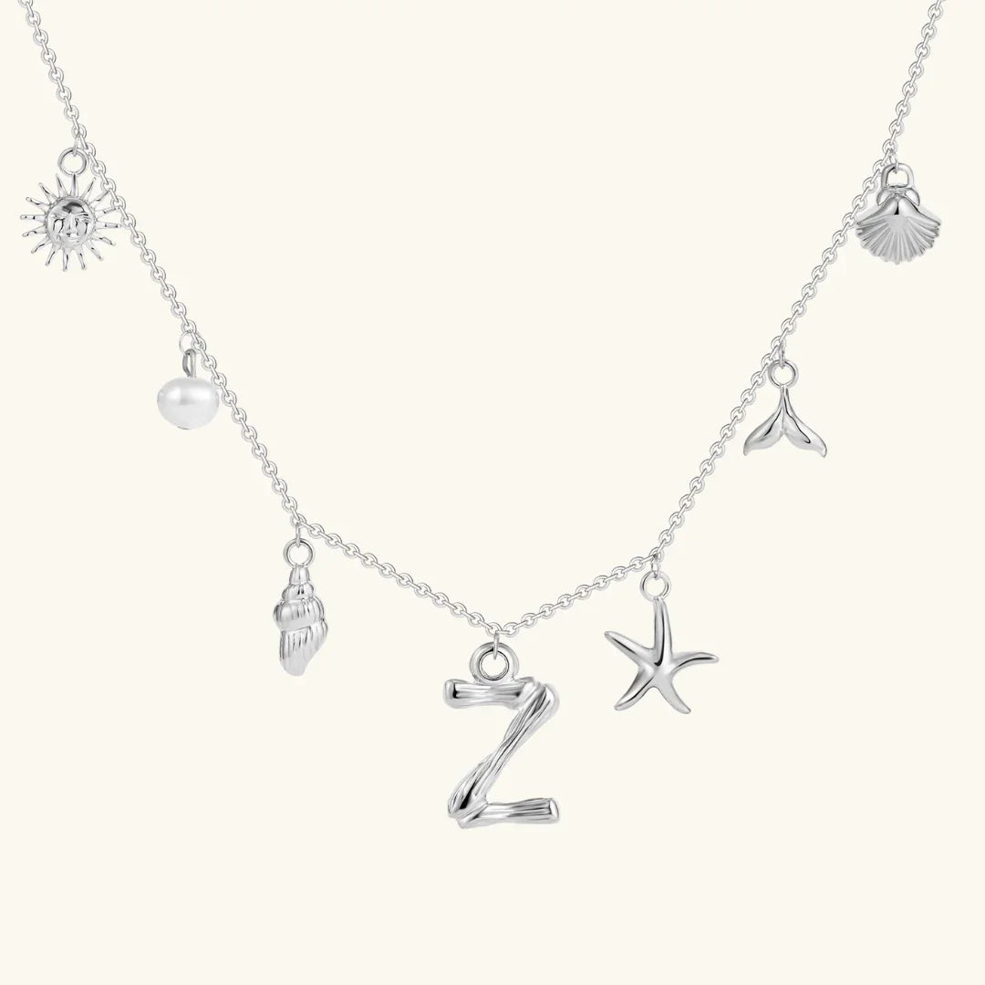 Saldonia  Ocean Initial Necklace
