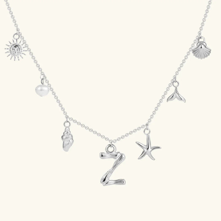 Saldonia  Ocean Initial Necklace