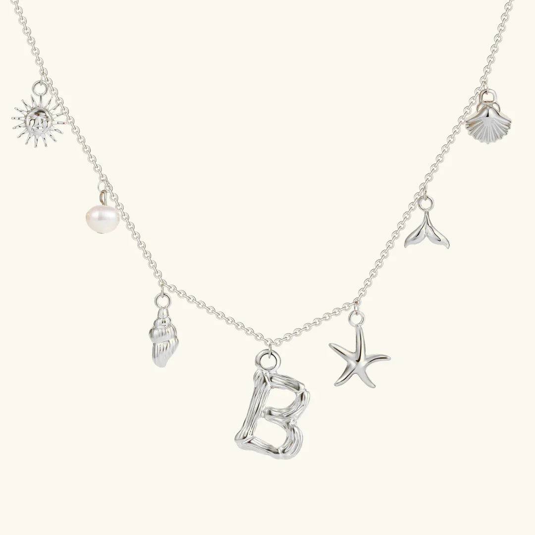 Saldonia  Ocean Initial Necklace