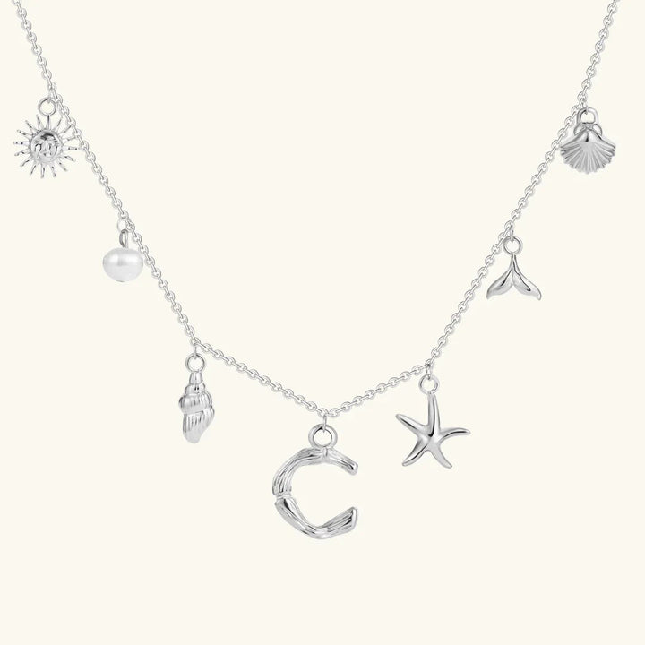 Saldonia  Ocean Initial Necklace