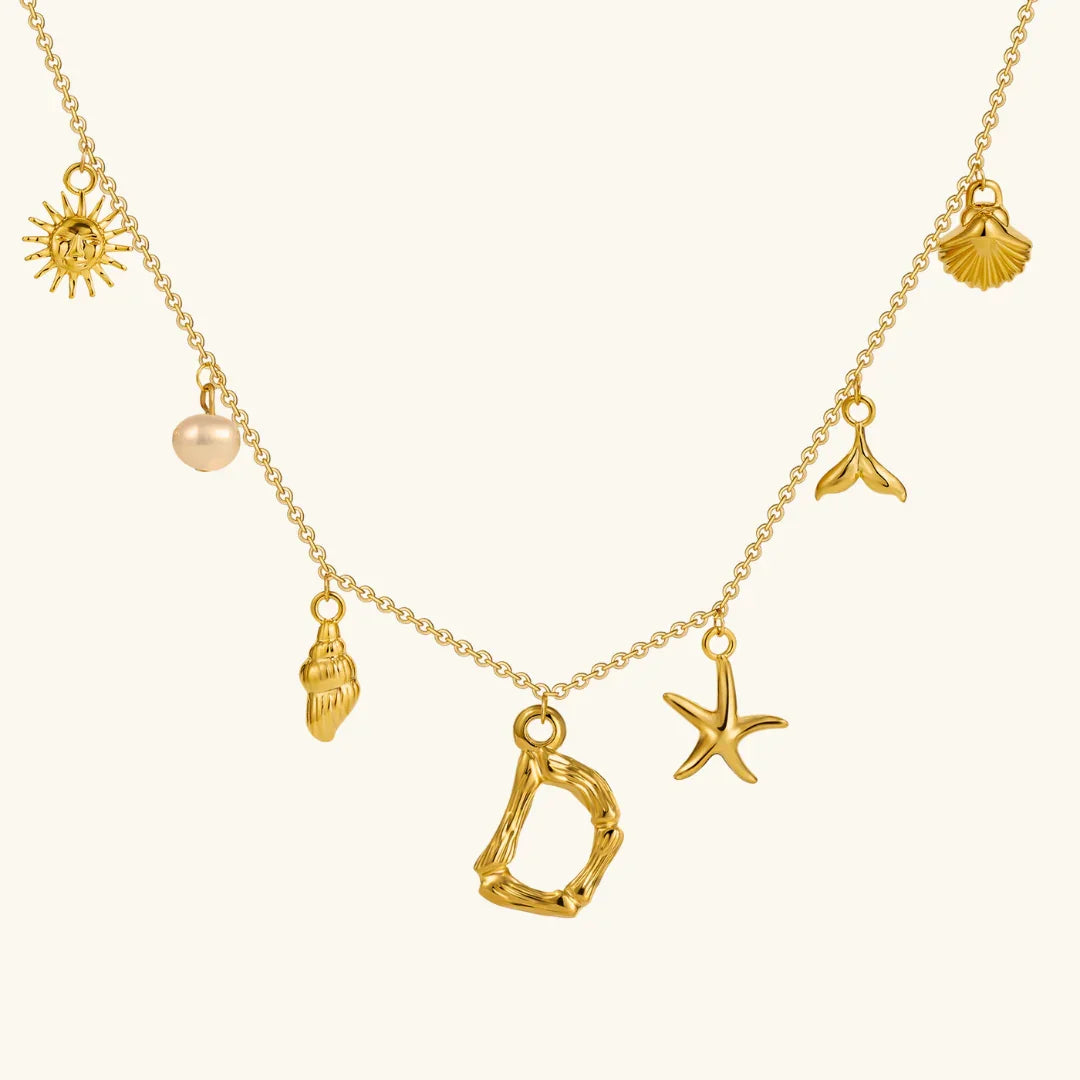 Saldonia  Ocean Initial Necklace
