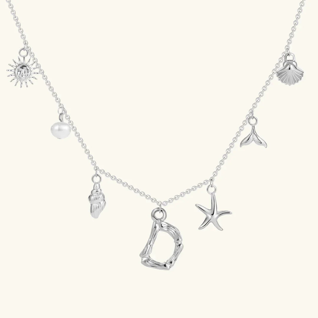 Saldonia  Ocean Initial Necklace