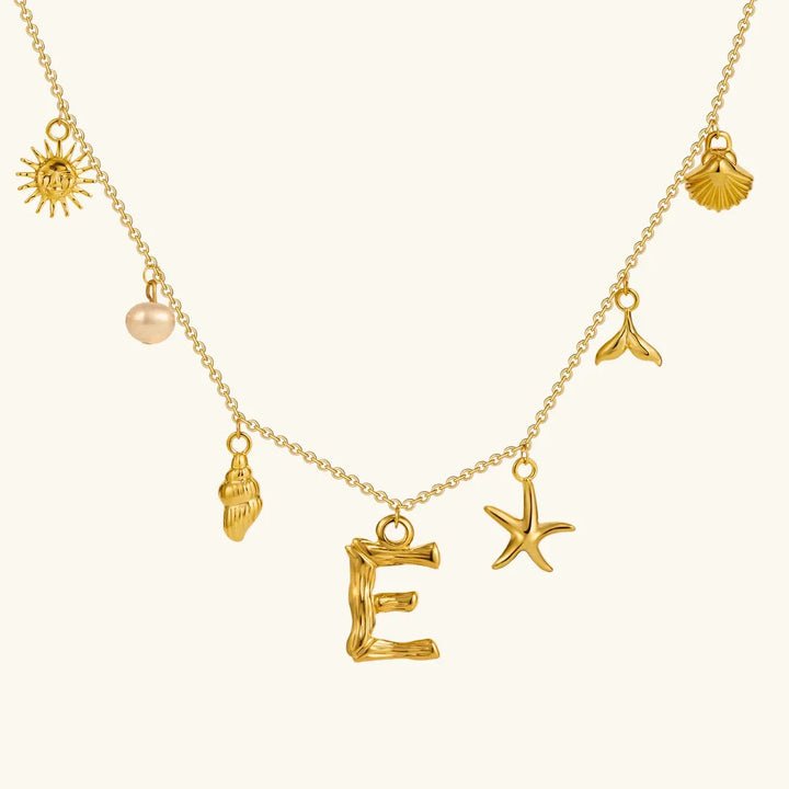 Saldonia  Ocean Initial Necklace