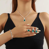 Seloria Grevalyn Jewelry Set | White Gold