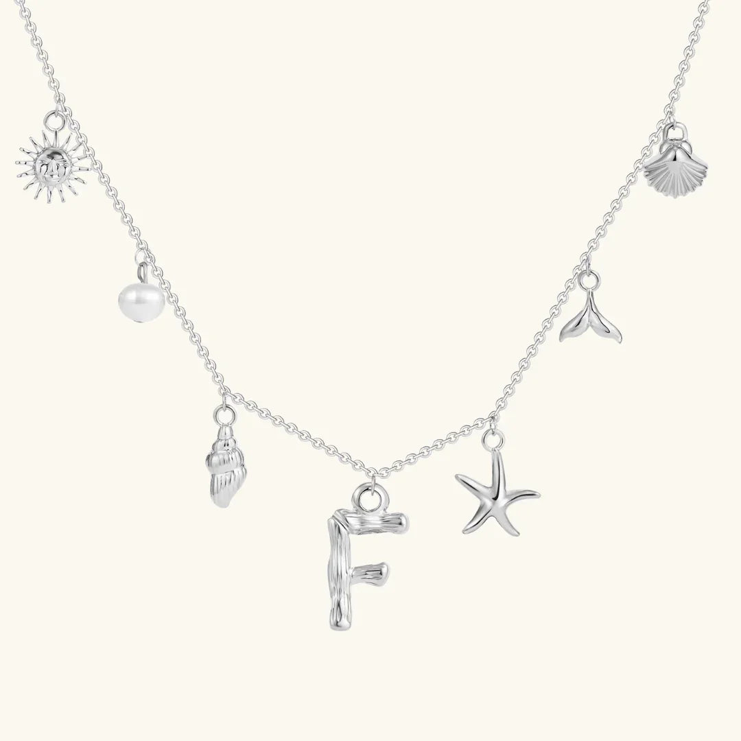 Saldonia  Ocean Initial Necklace