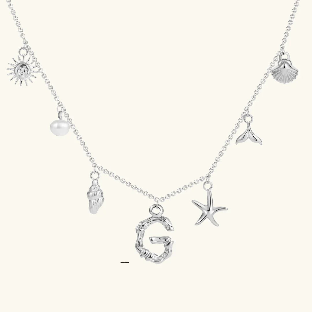Saldonia  Ocean Initial Necklace