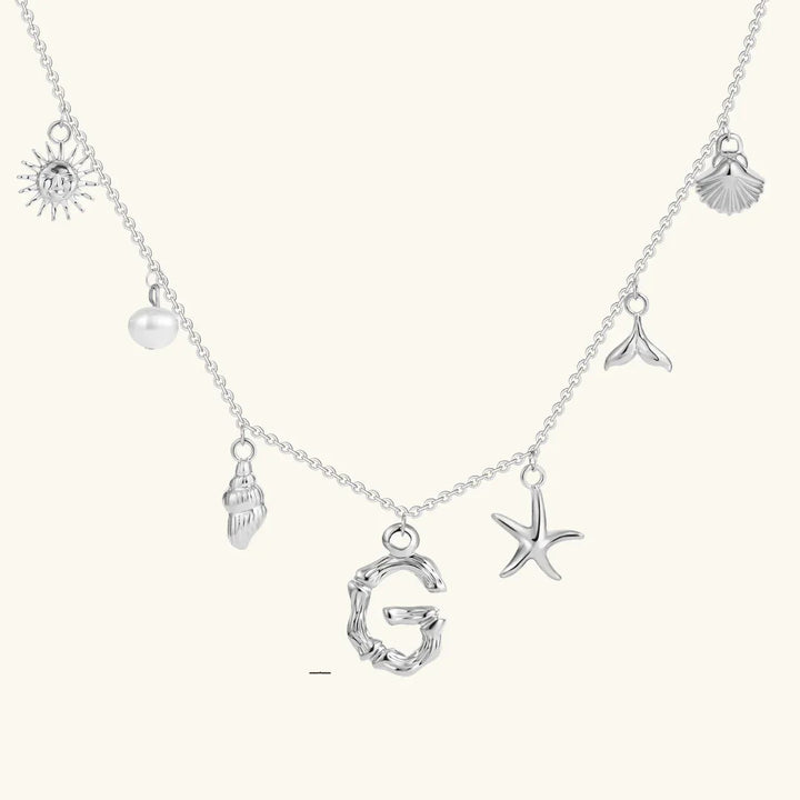 Saldonia  Ocean Initial Necklace