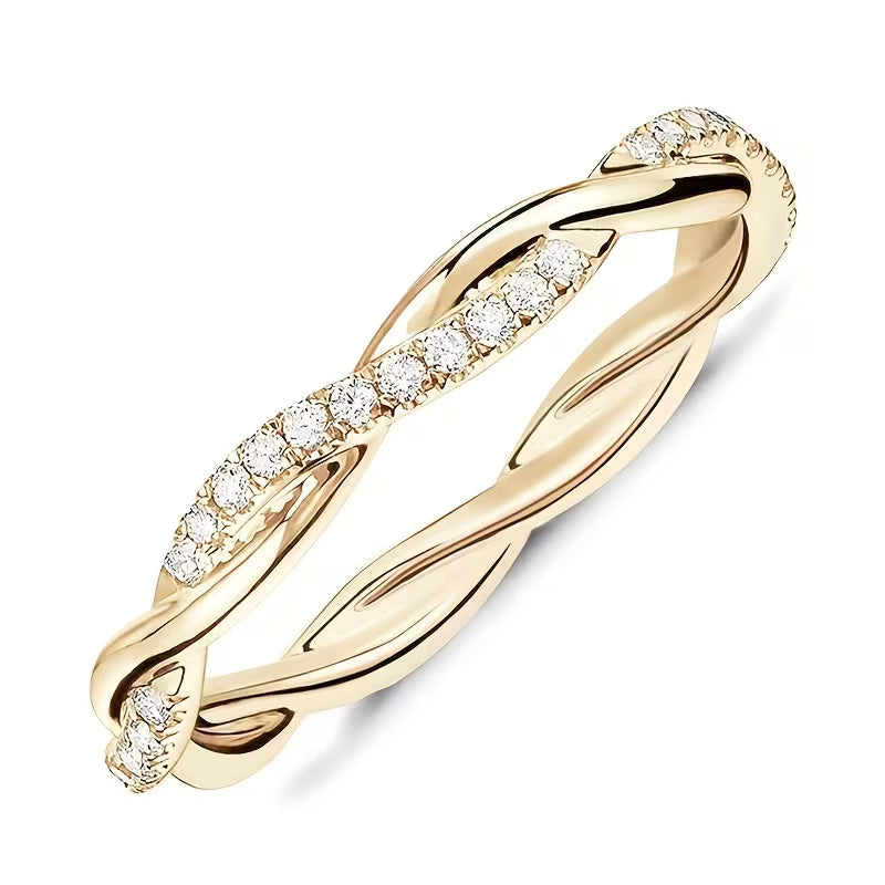 Two Style Accent Ring | Gold