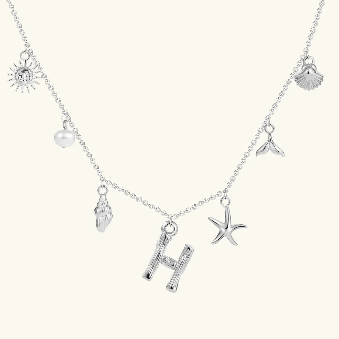 Saldonia  Ocean Initial Necklace