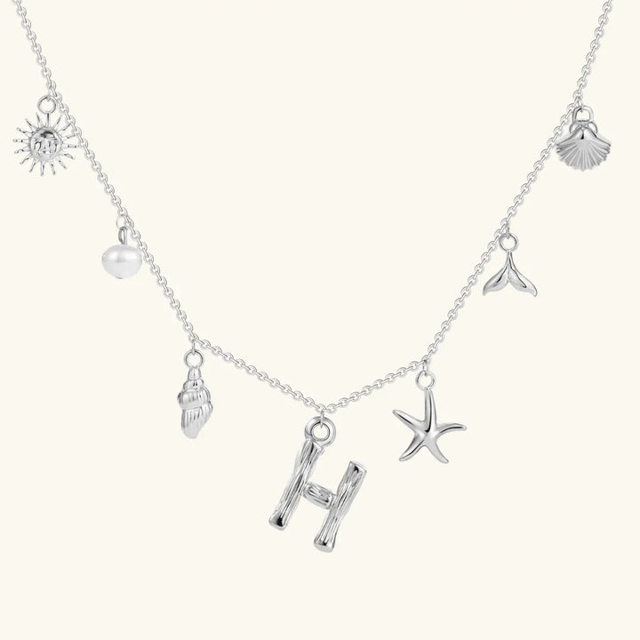 Saldonia  Ocean Initial Necklace
