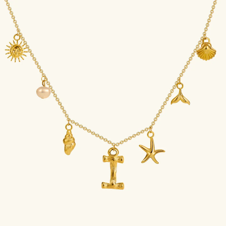 Saldonia  Ocean Initial Necklace