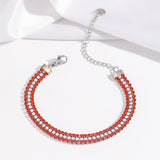 Signature Shine Bracelet | White Gold