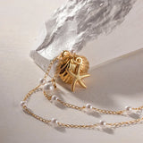 Rebecca Freshwater Pearl Necklace