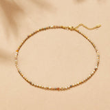Alashan Stone Bead Necklace