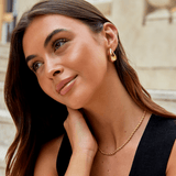Amara Gold Teardrop Earrings