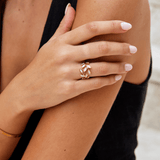 Gold Leaf Ring