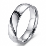 Eternal Couple Ring | White Gold