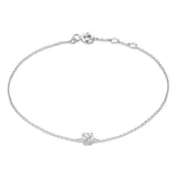 Cléa Stone Bracelet | White Gold