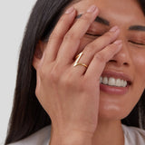 Mila Twisted Gold Ring