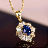 Kavella Noctazure Necklace